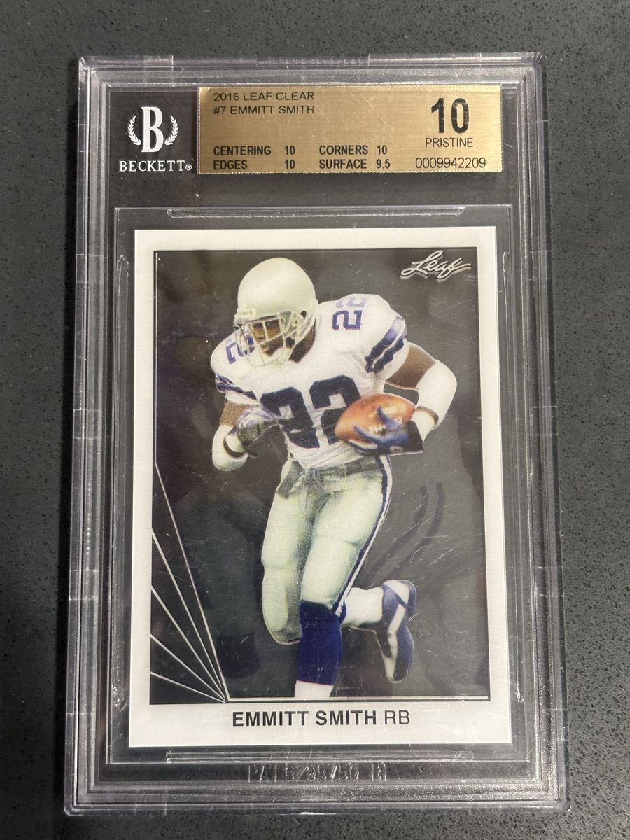 Emmitt Smith Beckett 10! Cowboys