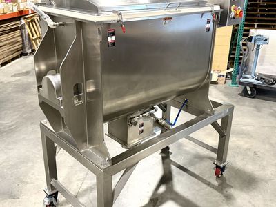 Ironside 17.5CF Stainless Ribbon Blender / Powder Mixer - 10HP 3-Phase