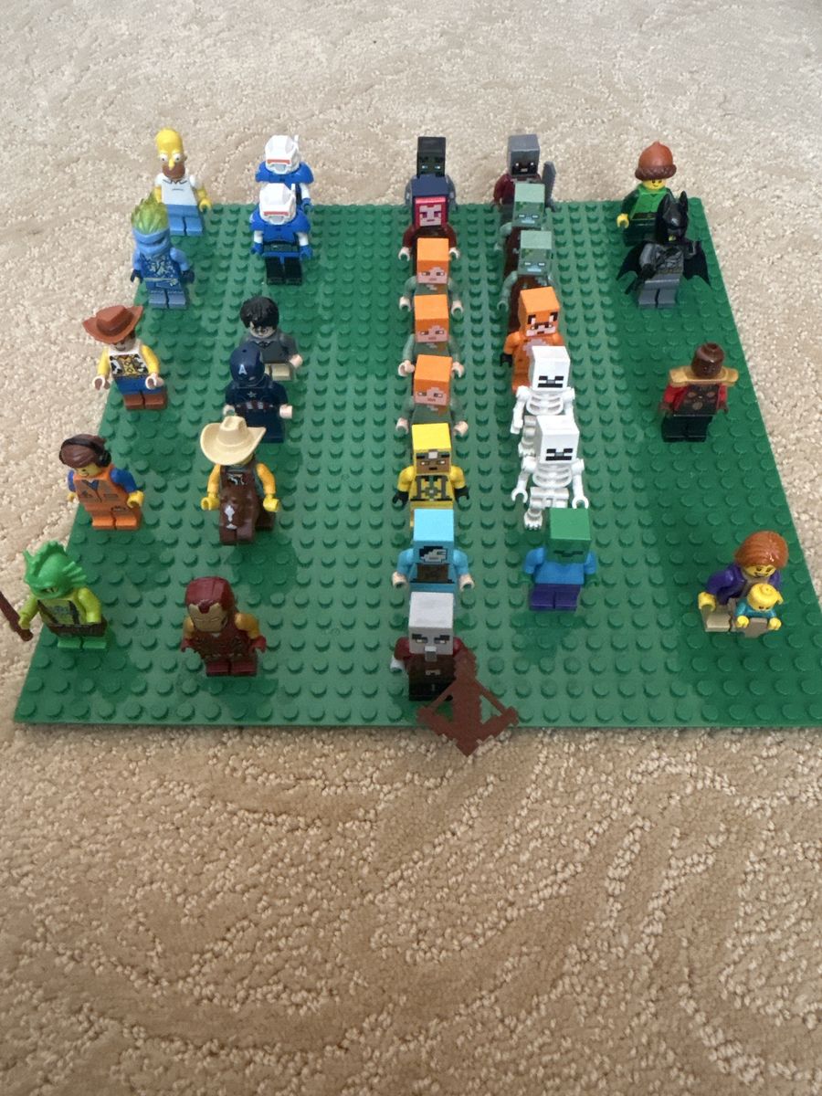 LEGO minifigs! Minecraft, Simpsons, DC, Marvel and more!!