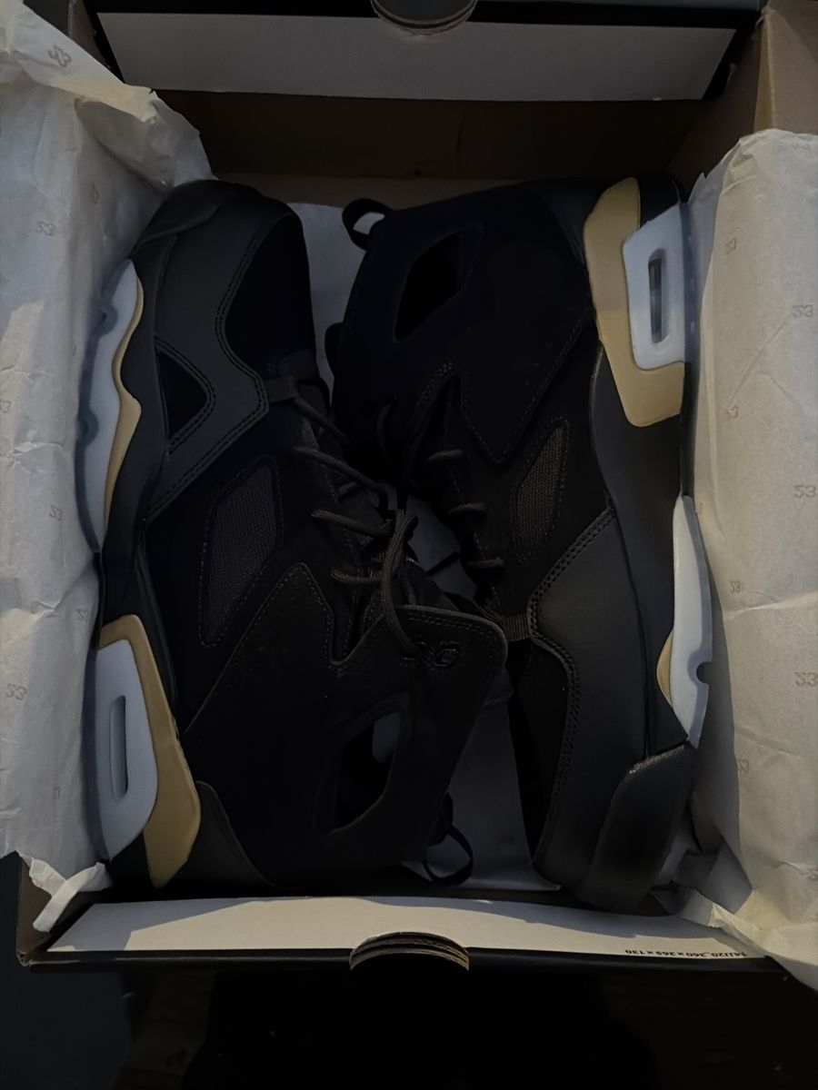 Nike Air Jordan MVP 678 Black Metallic Gold