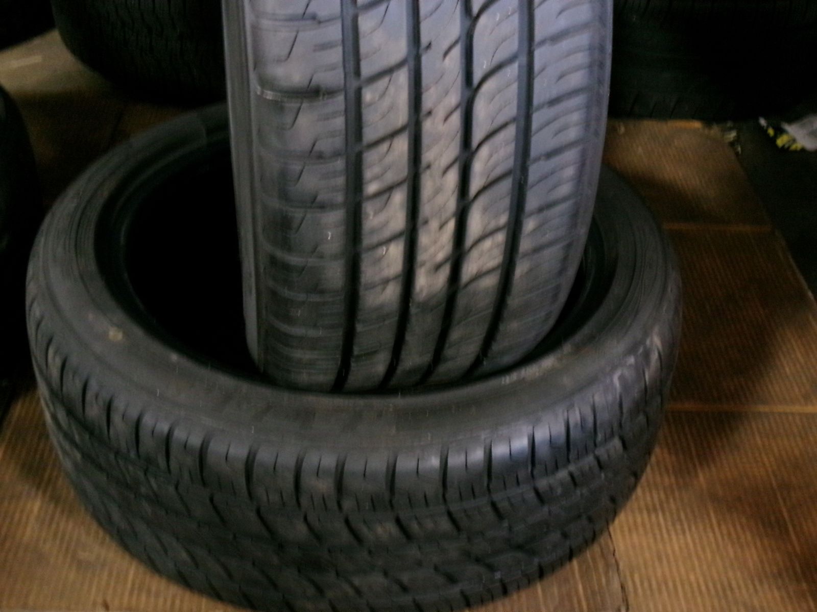 235/45R18 RADAR DIMAX AS-8 PAIR OF TWO USED TIRES