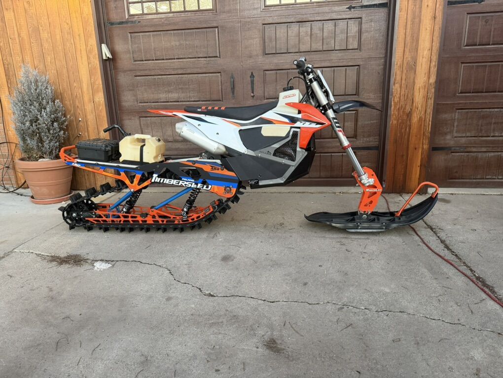 2021 Ktm 450/2019 Timbersled Aro 129