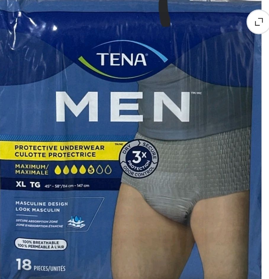 TENA ProSkin Male Pull-On Underwear L-xl