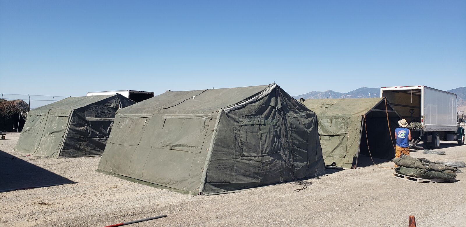 Military Heavy Duty Temper Tent