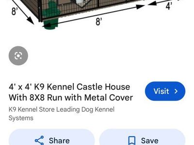 Kennel Castle - heated dog house