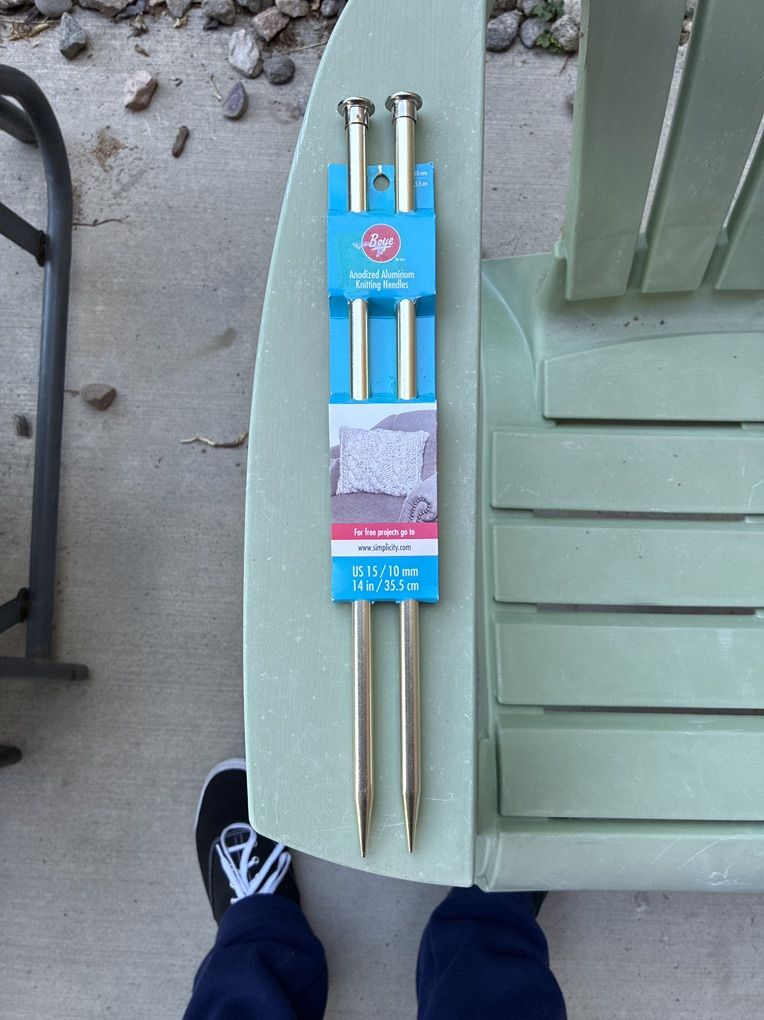 FREE Knitting Needles New
