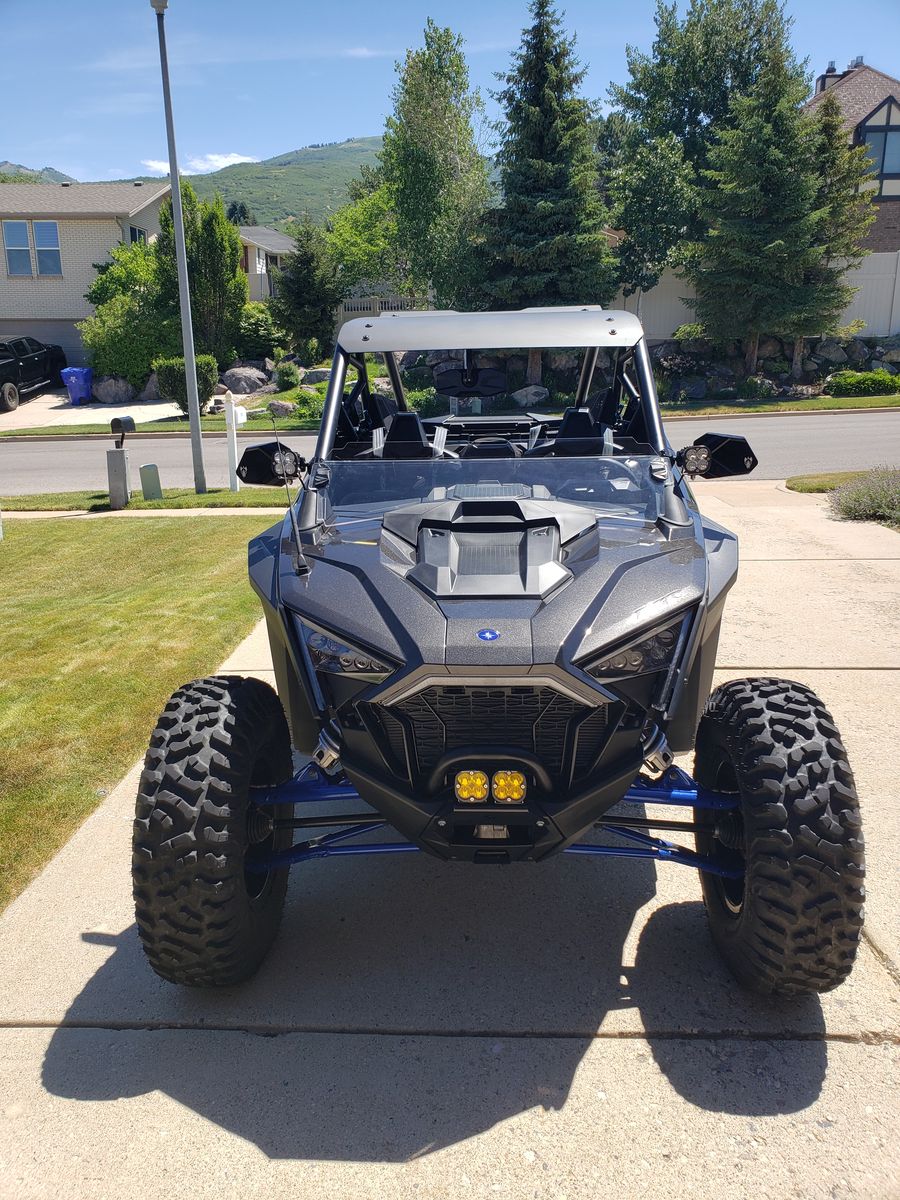 Polaris Lock & Ride Low Half Windshield (OEM) – Like New