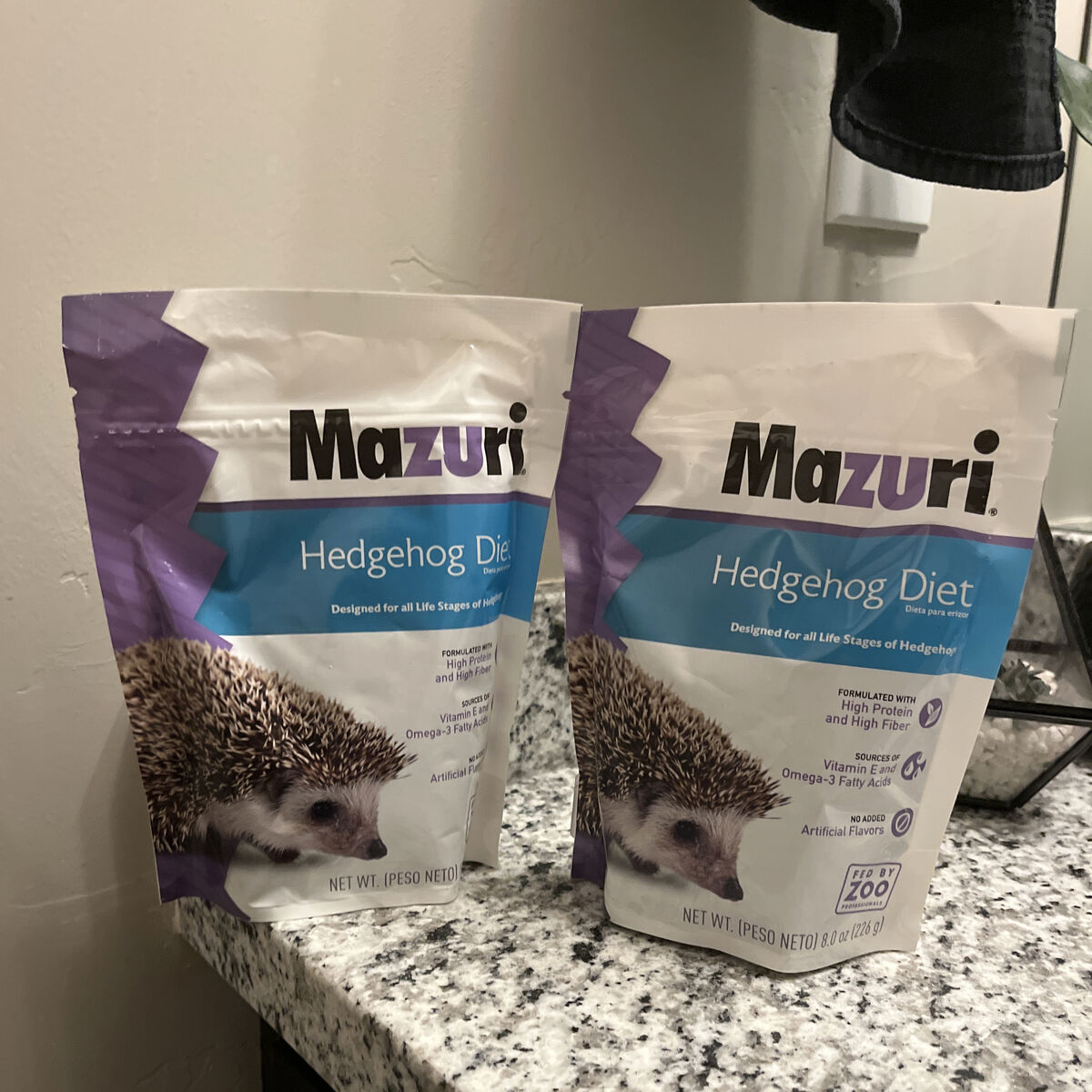 UNOPENED Hedgehog Food