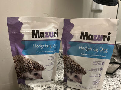 UNOPENED Hedgehog Food