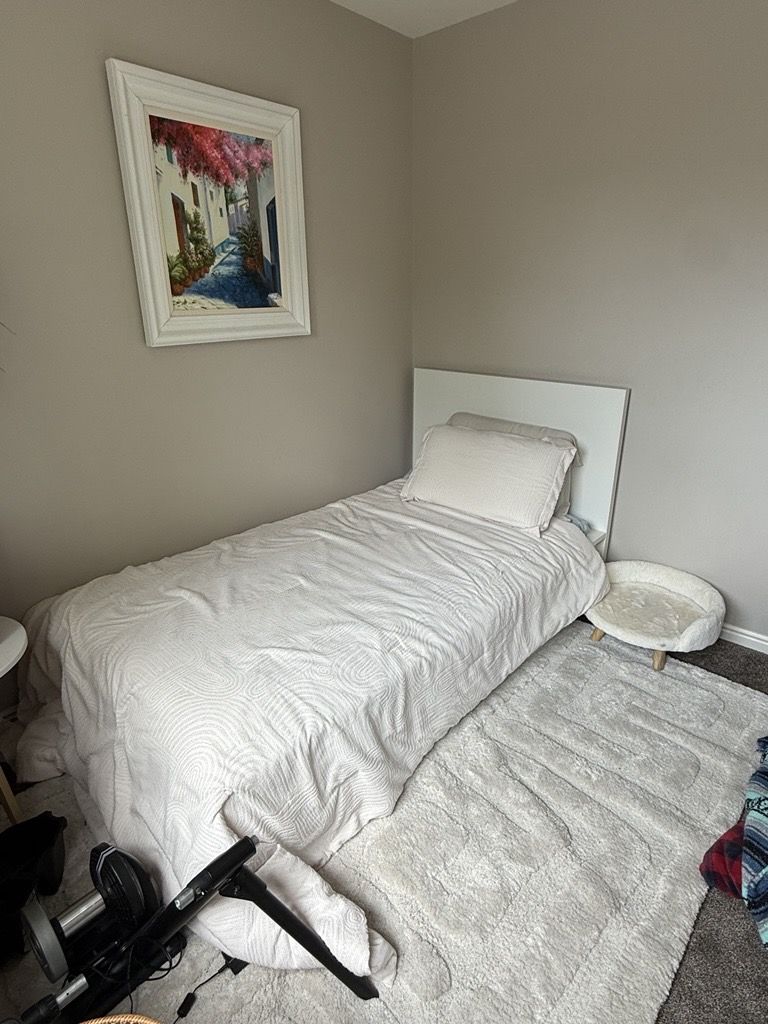 Twin Bed and Frame - Like New