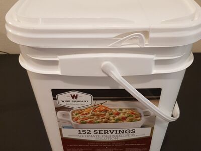 Food Storage Wise Company Ultimate Preparedness Solution - 152 Servings -