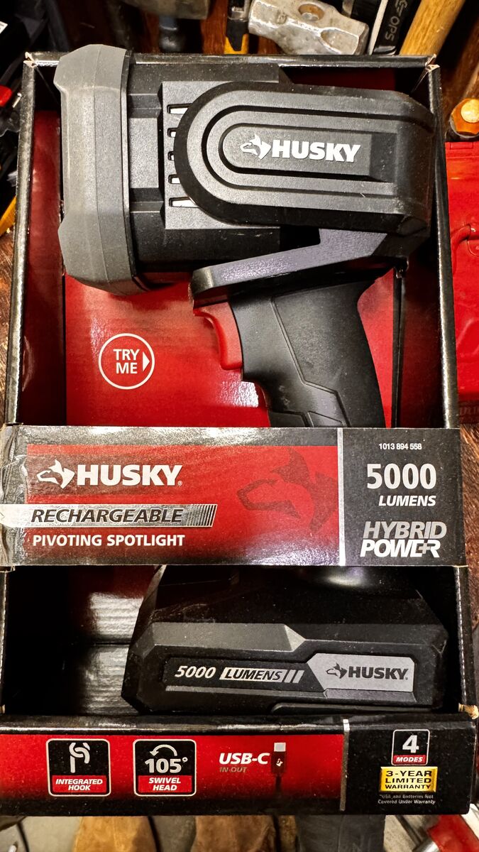 Husky 5000lm Work Light