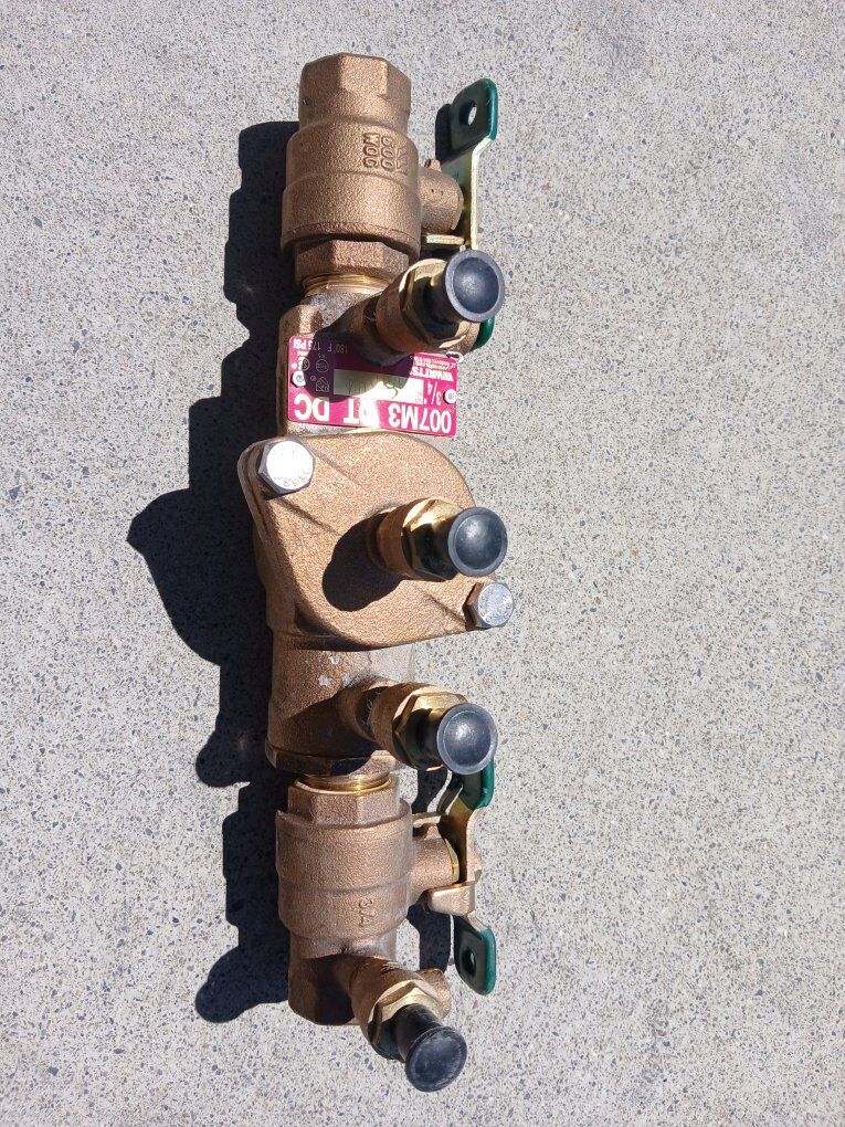 watts 3/4" 007M3-QT  Double checkvalve