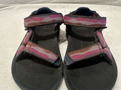 Teva toddler size 11 colorful sports sandals