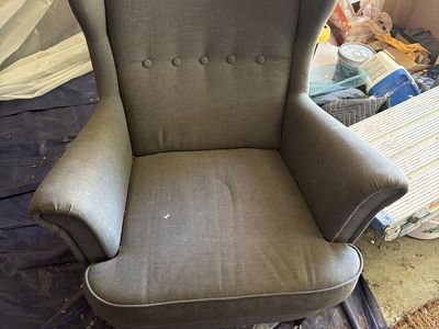 IKEA wing back chair