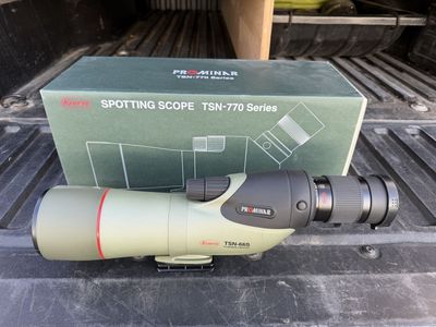 Kowa Prominar TSN-66S Spotting Scope Fluorite Crystal w/ Case - Excellent Condition