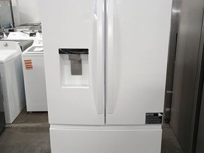 NEW WHIRLPOOL 30 C FT WHITE FRENCH DOOR