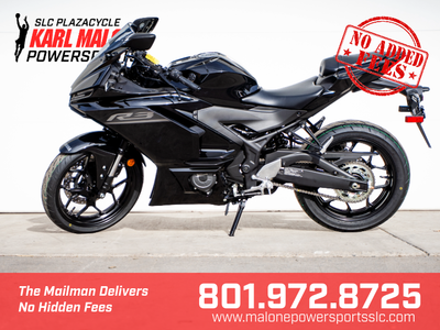 2026 Yamaha YZF-R3 ABS Midnight Black - 010882