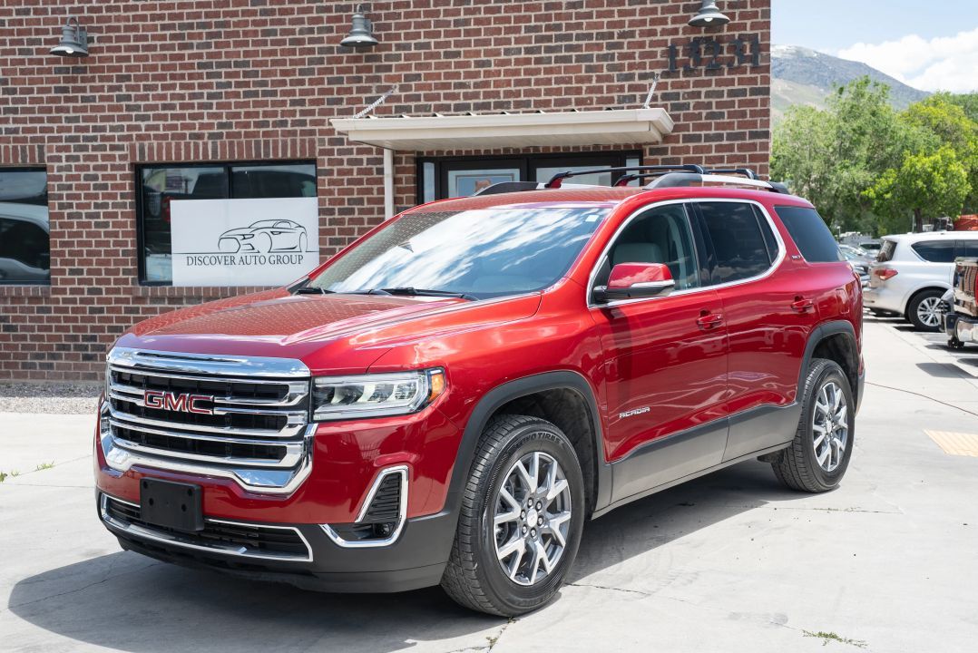 2023 GMC Acadia SLT — rebuilt & branded title