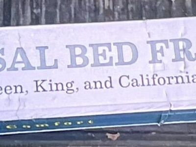 New Bed Frame Universal Full Queen, king Or Ca Kin
