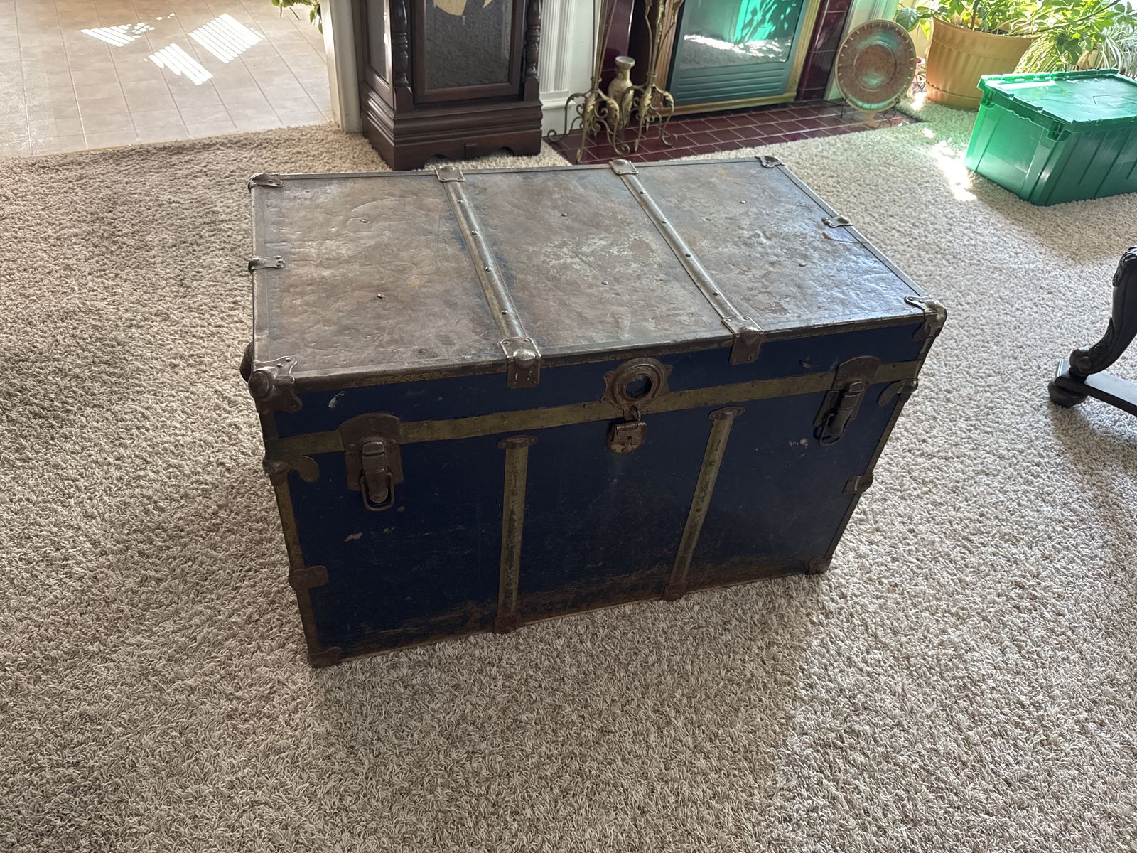 Old Timey Steamer Trunk