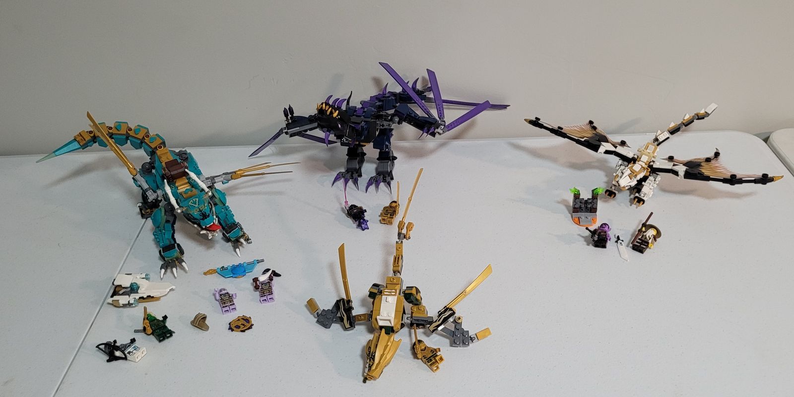 Lego Ninjago Dragons all for $150