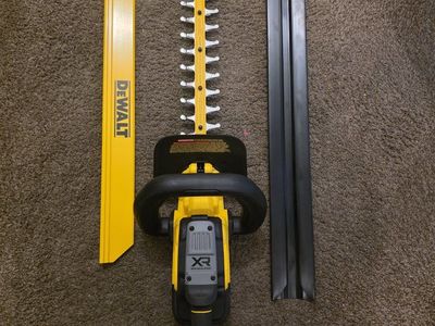 DEWALT 20V MAX XR 24 in. Cordless Brushless Hedge Trimmer & Hedge Sweep (Tool Only)