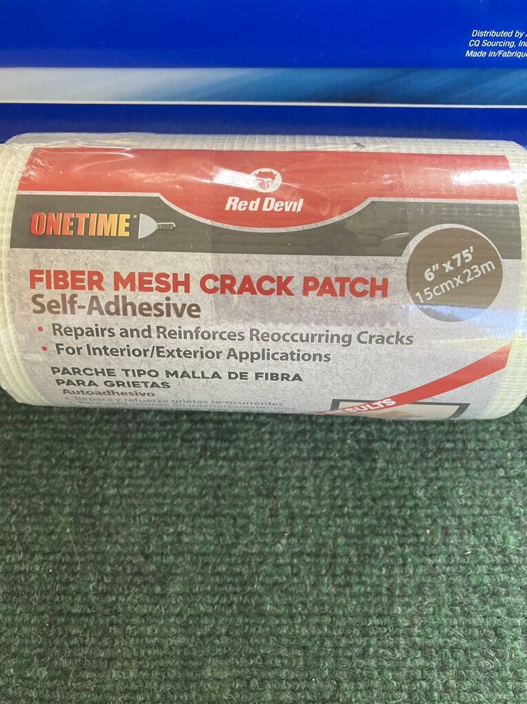 New Red Devil Fiber, Mesh Crack Patch
