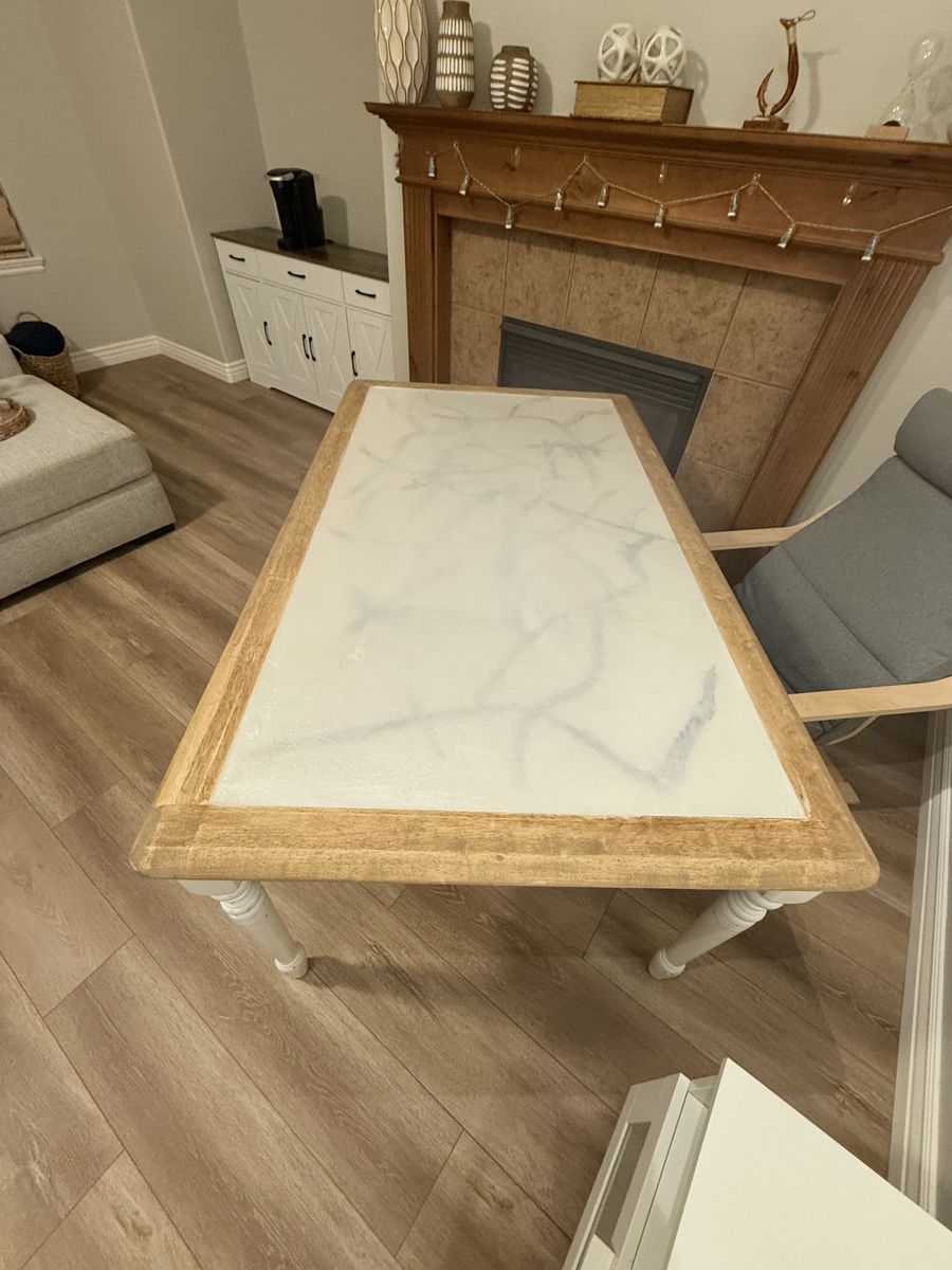 Table, Chairs And Bench