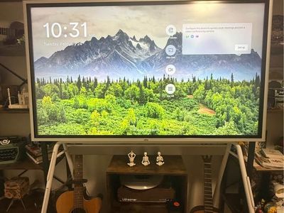 55” Vibe Board S1 – 4K Smart Whiteboard, TV & Collaboration Hub