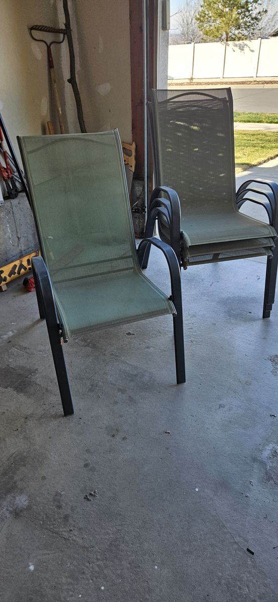 4 patio chairs for sale