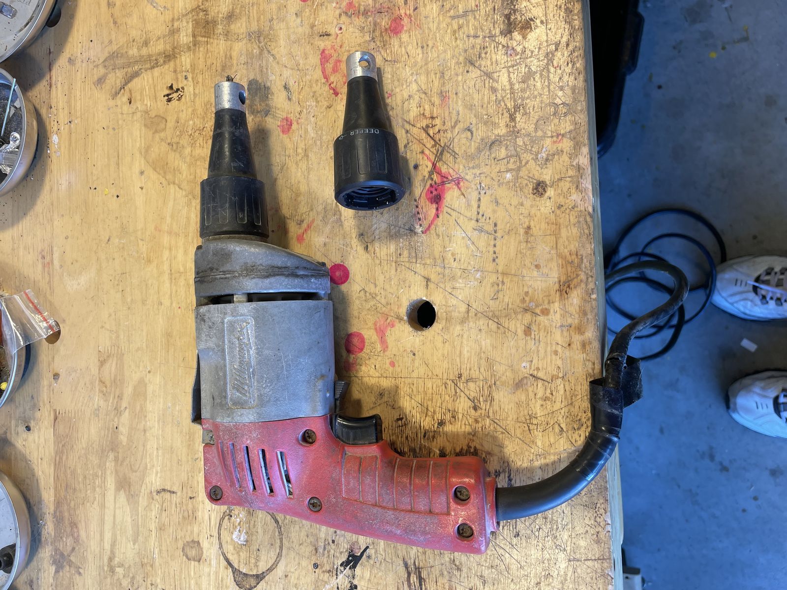 Corded Milwaukee Drywall drill