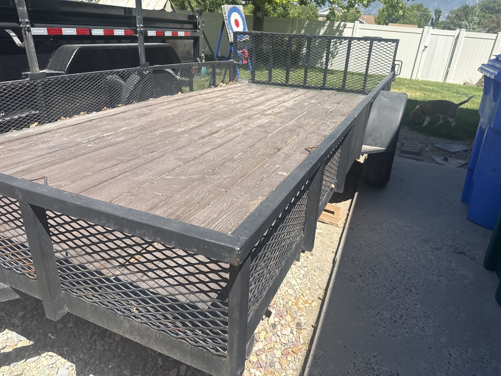 14x7 utility trailer