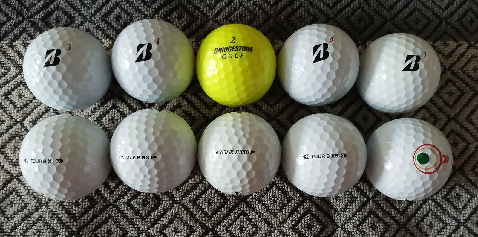 Bridgestone Golf Balls, BXS, BRX and BX