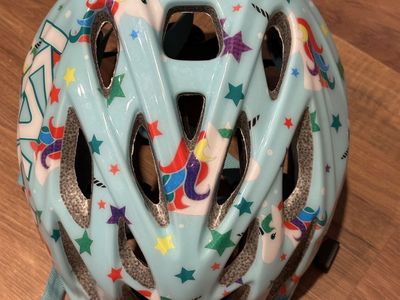 Cute Unicorn Kids Bike Helmet