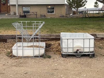 Fertiliser Tank Hay Feeders