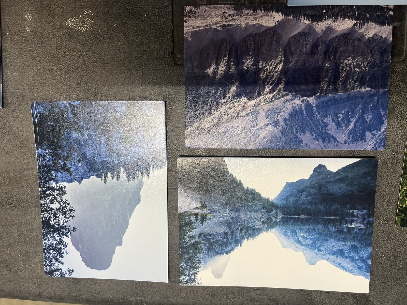 5x7” Scenic Mountain & Lake Landscape Prints - Nature Photography Wall Art Decor