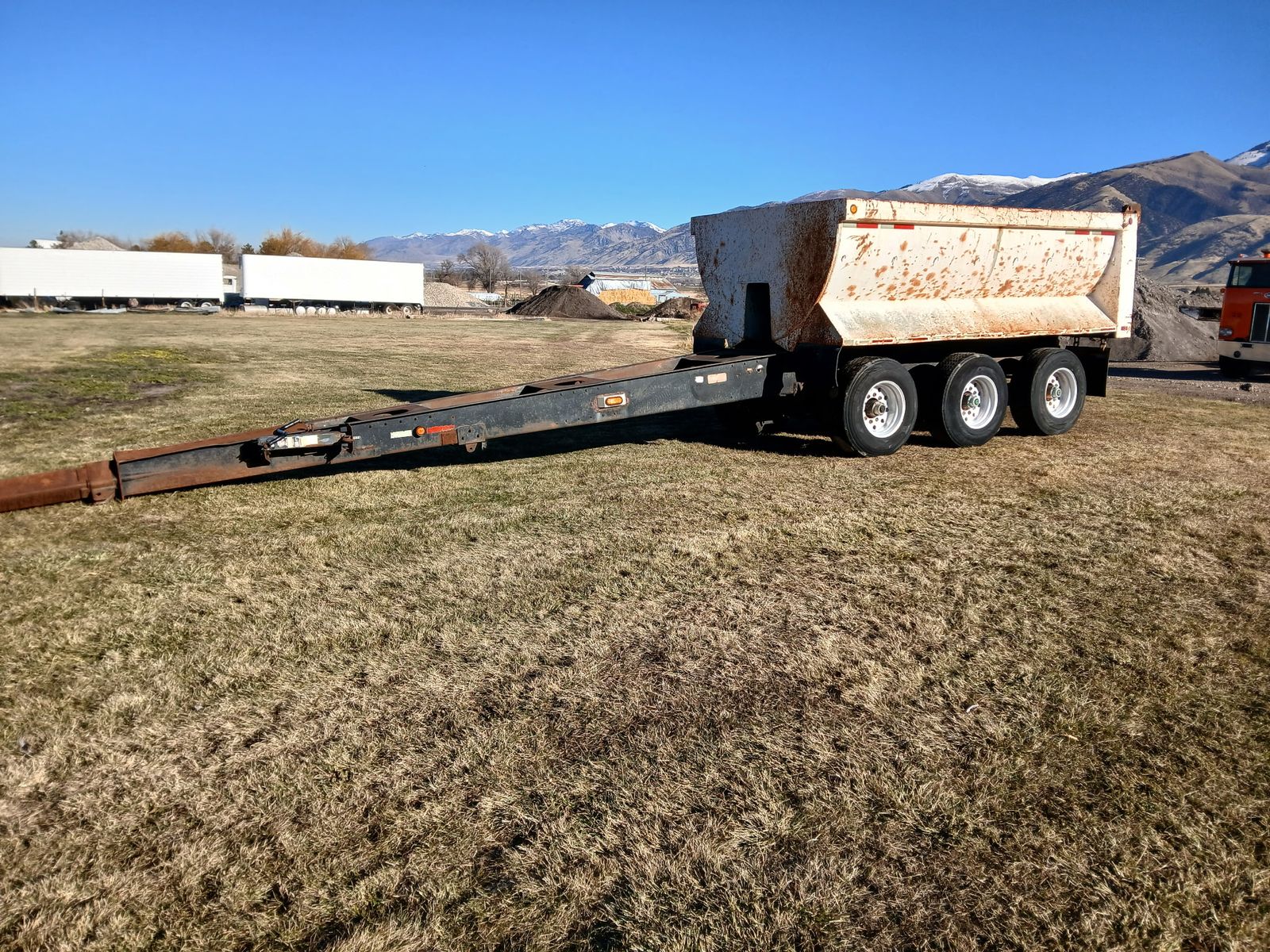 1991 Peerless 3 Axle Pup Trailer/Bed