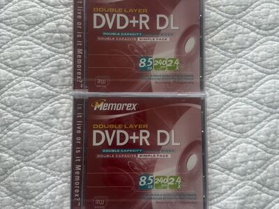 Memorex DVD+R DL Double Layer Blank Disc (8.5GB