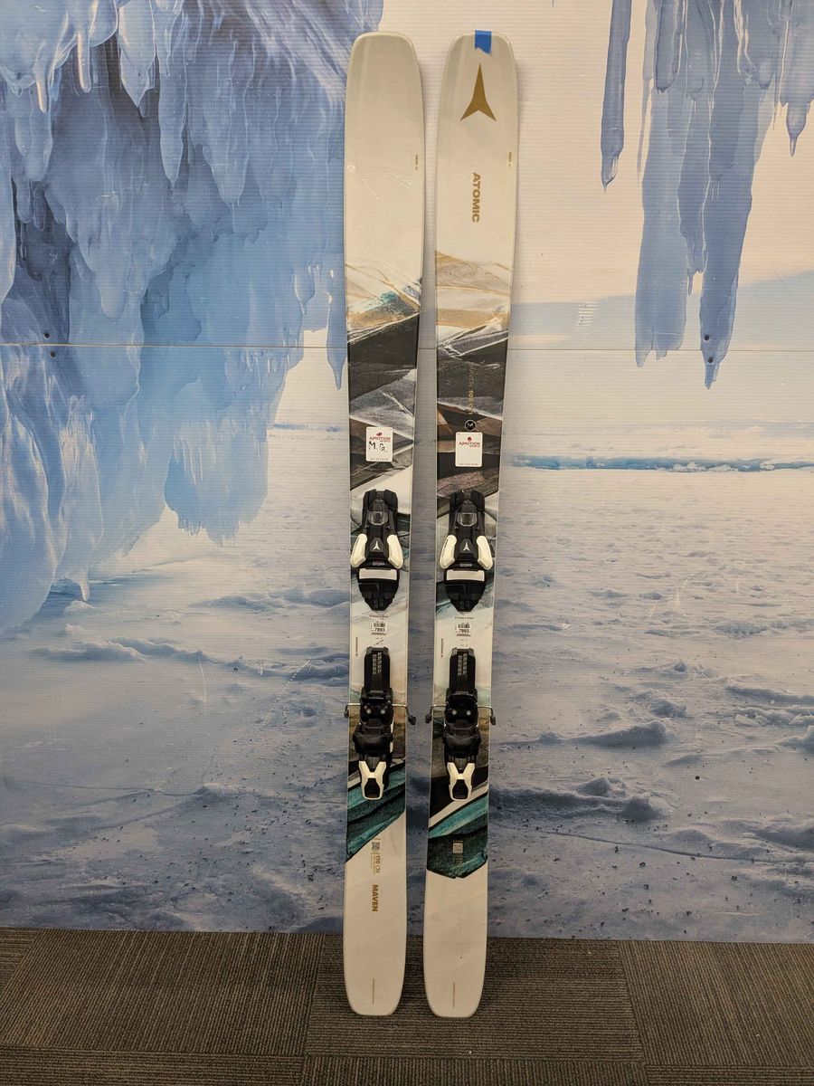 Used Atomic Maven 103 CTI 170cm Skis w/ SALOMON Strive 11 GW Demo Binding - Used (2025)