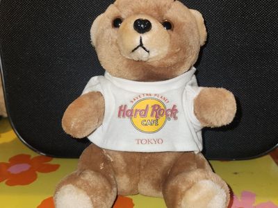 Tokyo Hard Rock Cafe Teddy Bear.
