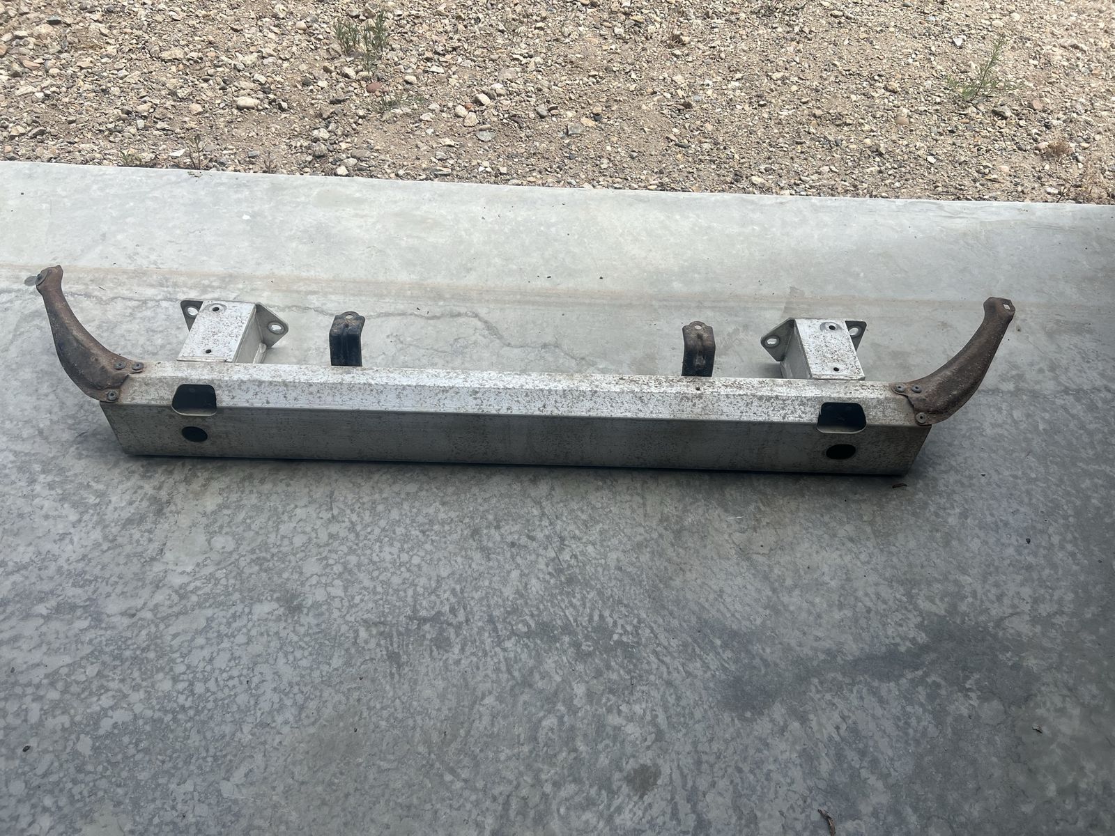 2nd gen tacoma aluminum push bar bumper