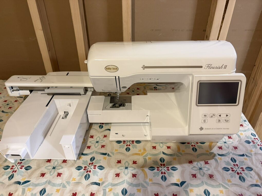 Florish Embroidery Machine