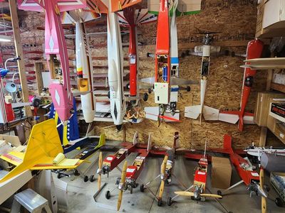 GAS RC AIRPLANES GREAT SHAPE