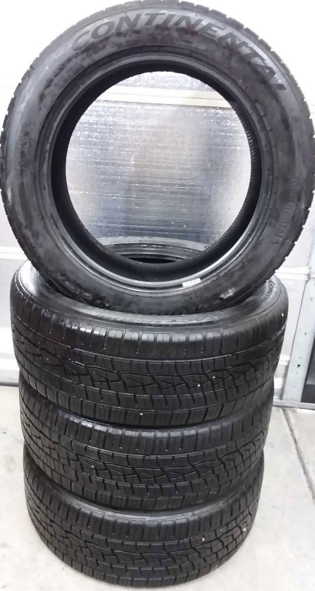 Set of 4 tires 235/50r18 Continental All-season