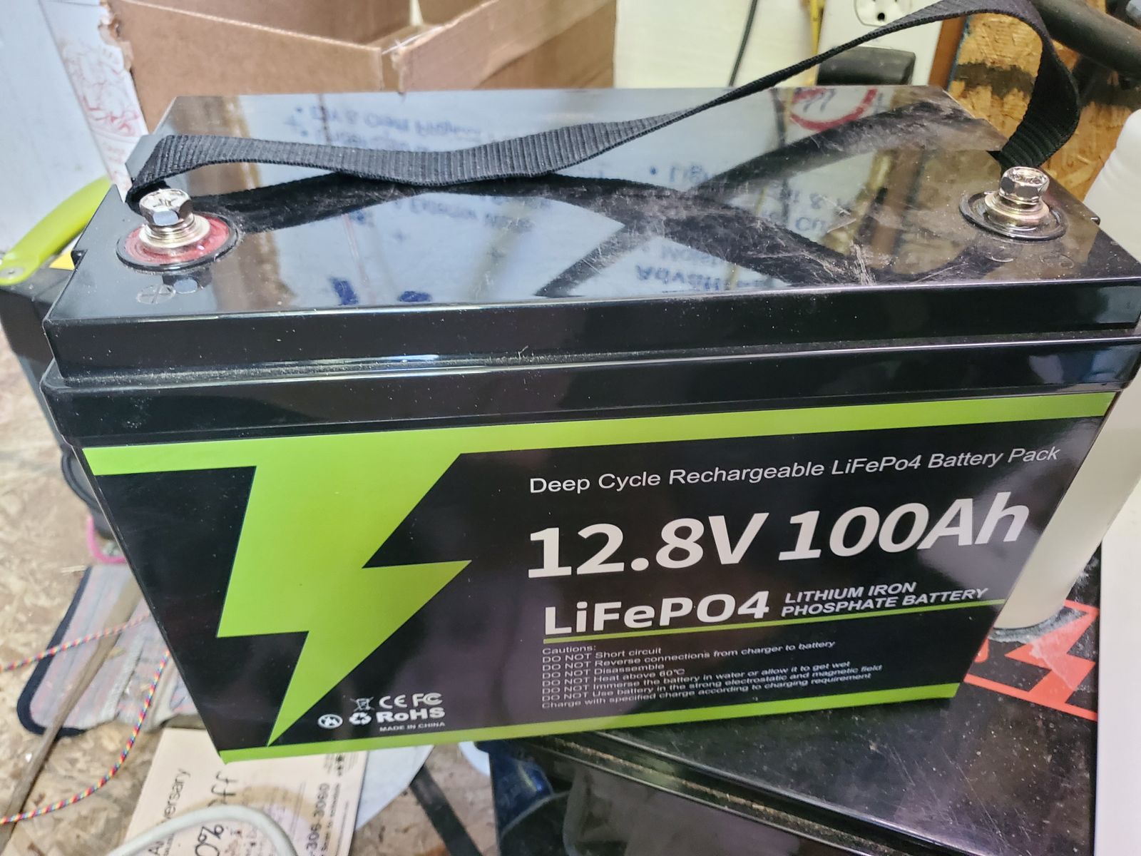 LiFePO 12.8 V 100Ah battery