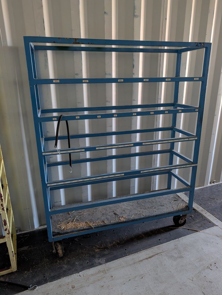 heavy duty steel shelving