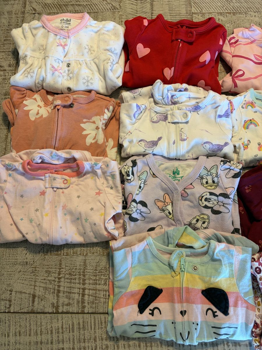 0-3 Months Baby Girl Clothes
