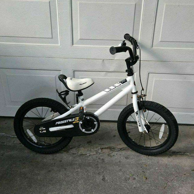Kids 16” RoyalBaby Freestyle White Bike Specialized Royal Baby