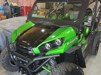2022 Kawasaki Teryx 4 S LE UTV - Green, 4-Seater, Side-by-Side with Spare Tire & Winch